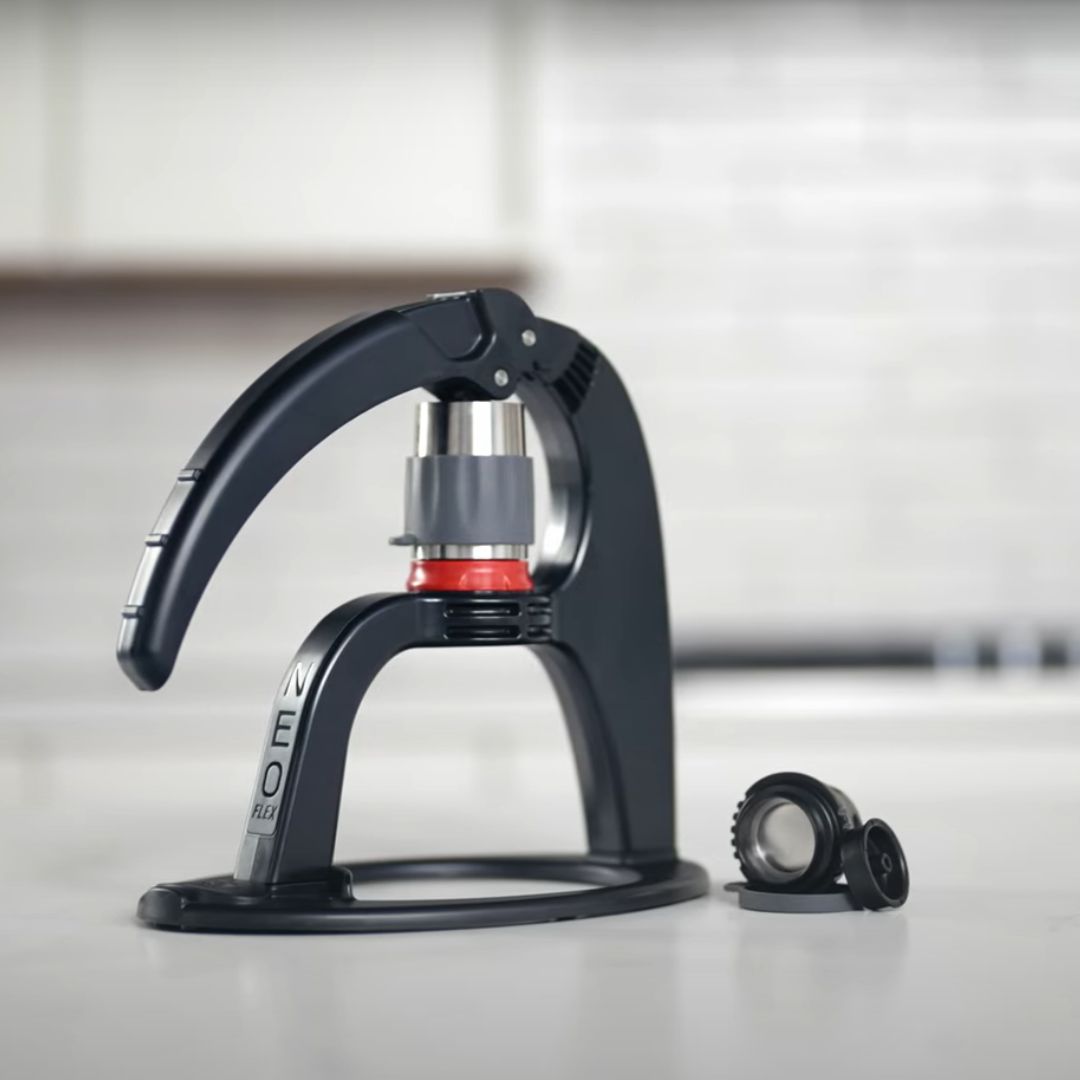 Flair NEO Flex ruční espresso kávovar | Lázeňská káva